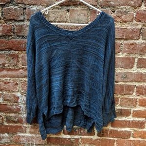 Lightweight blue sweater